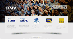Desktop Screenshot of etapa.com.br
