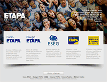 Tablet Screenshot of etapa.com.br